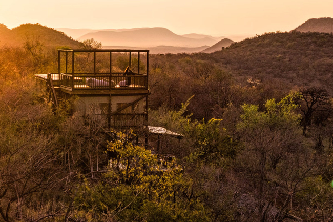Tented Log Cabin at Thaba eNtle