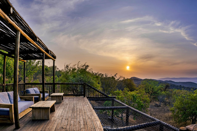 Tented Log Cabin at Thaba eNtle
